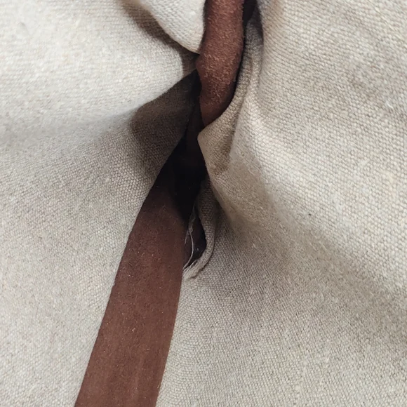 Classic Tan Leather Briefcase - Picture 10 of 16